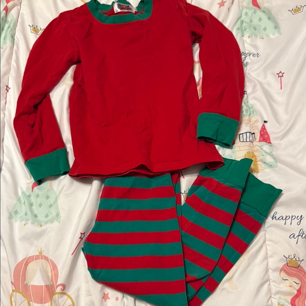 Festive Red and Green Pajama Sets for Cozy Nights